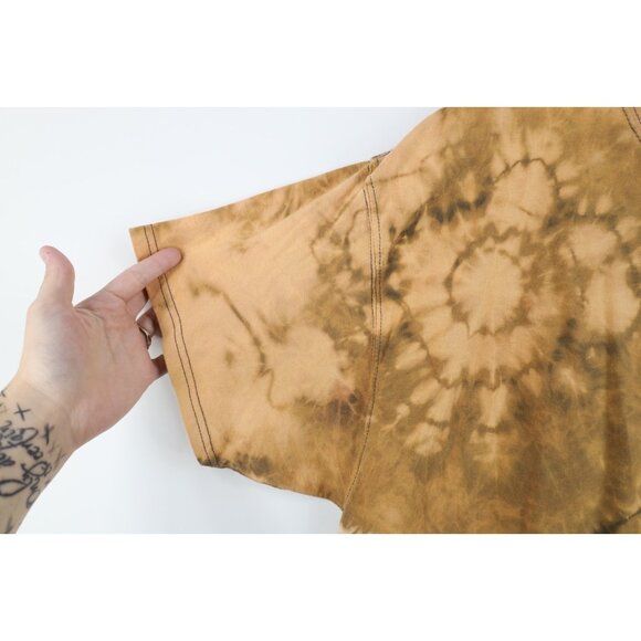 Vintage Y2K Champion Mens XL Custom Acid Wash Classic Logo Short Sleeve T-Shirt - Picture 7 of 10